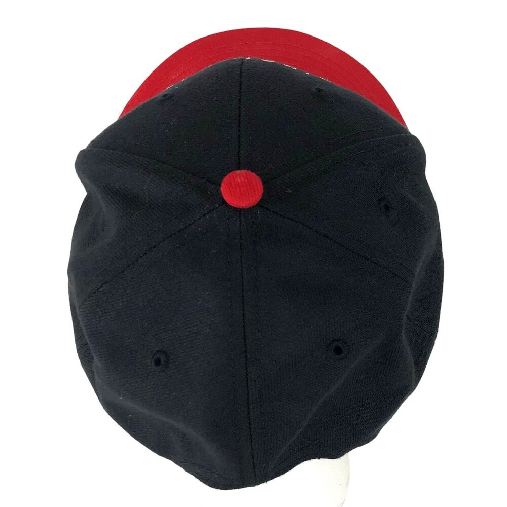 MLB Cincinnati Reds Men's 47 Brand Black/Red 2 Tone Snapback OSFA Embroidered - Picture 5 of 10